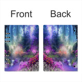 Impressionist Landscape Fantasy Art Binder Notebook, Purse Size Lined Journal for Dreams or Diary (