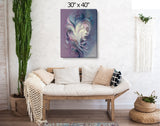 Abstract Art Print in Warm Pastel Colors, Ethereal Goddess with Symbolism by Primal Painter - "Gaia"