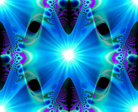Blue Chakra, Reiki Healing, Energy Art