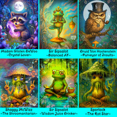 Funny Animal Mystics