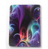 Fractal Art Binder Notebook with Psychedelic Swirling Colors, A5 Dream Journal
