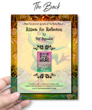 Dancing Frog Greeting Card, Collectible Art Series by Primal Painter