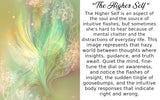 Pastel Ethereal Angel Art Print, Contemporary Abstract Artwork with Symbolism - "Higher Self"