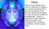 Pastel Violet Necklace, Metaphysical Angel Art Pendant - "Hope"