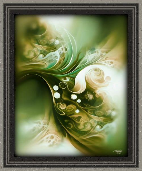 Modern Abstract Art Print in Earth Tones With Symbolism and Meaning ...