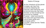 Metaphysical Art Necklace, Angel Energy Pendant, Manifestation - "Seeds of Change"