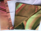 Abstract Modern Art Shower Curtain, Nature-Inspired Earth Tones, Waterproof Minimalist Bathroom Decor - "Wild and Free"