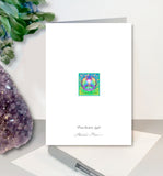 Angel Collection Large Greeting Cards, Frameable 5" x 7" Pearl-Finished Art Cards by Primal Painter
