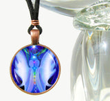 Twin Flames Necklace, Chakra Jewelry, Reiki Energy Pendant - "Twin Souls"