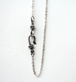 Twin Flames Necklace, Chakra Jewelry, Reiki Artwork Energy Pendant - "Twin Souls"