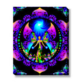 Gallery Stretched Canvas Print, Visionary Art Home Decor - "Breaking Free Mandala"