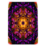 Psychedelic Messenger Bag, Festival Purse, Flower Mandala Art Handbag - "Eternal Health"