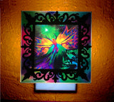 3d Rainbow Angel Night Light, Positive Energy Reiki Therapy Lighting -"From Dark to Light"