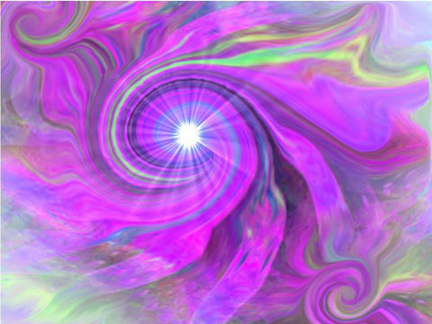 Chakra Themed Digital Painting