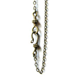 Chakra Swirl Necklace, Energy Jewelry, Metaphysical Lightworker Pendant