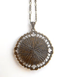 Rainbow Chakra Necklace, Lightworker Energy Art Jewelry - "Chakra Alignment"