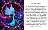 Set of Five Psychedelic Angel Greeting Cards, Reiki-Inspired Art Cards by Primal Painter
